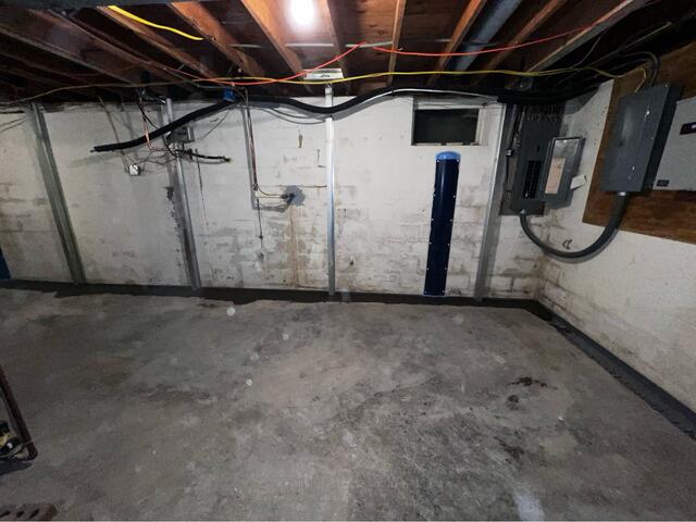 Basement Waterproofing in Wylliesburg, Virginia - After Photo