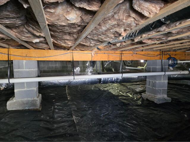 Sagging Floor Repair in Mc Henry, Maryland - Before Photo