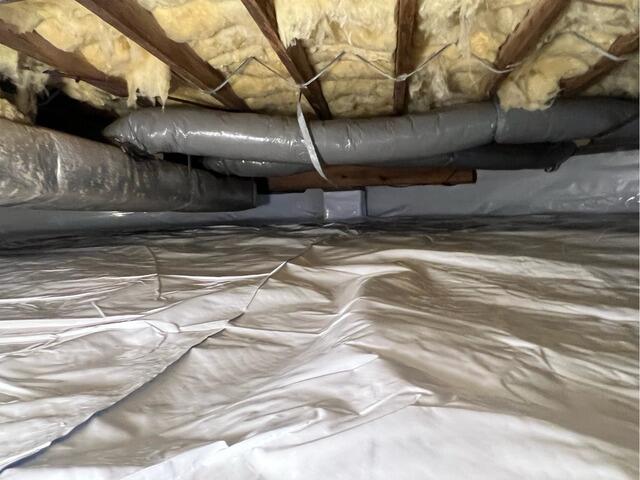 Crawl Space Encapsulation in Locust Grove, Virginia - After Photo