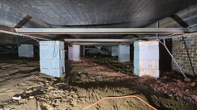 Crawl Space Encapsulation in Galax, Virginia - Before Photo