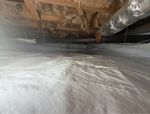 Crawl Space Encapsulation in Charlottesville, Virginia - After Photo