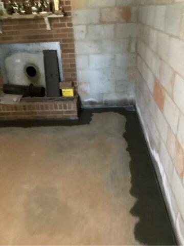Complete Basement Waterproofing in Green Bay, Virginia - After Photo