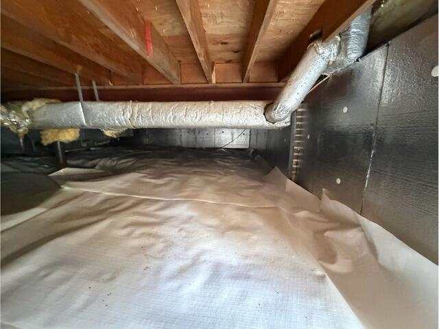 Crawl Space Encapsulation in Vienna, Virginia - After Photo