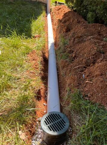 Downspout extensions in Gaithersburg, Maryland