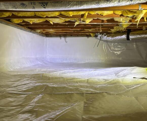 Crawl space humidity repair in Gaithersburg, MD