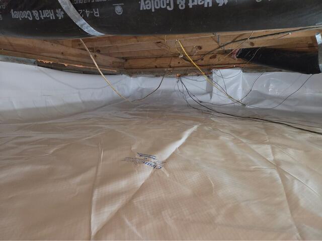 Crawl Space Repair Project in Goodview, Virginia
