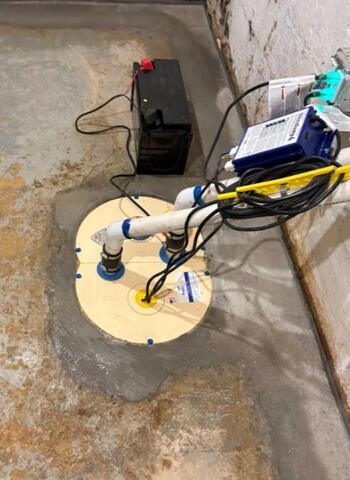 Waterproofing upgrade in Alexandria, Virginia - After Photo