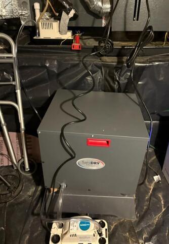 Industrial grade dehumidifier in Frederick, Maryland - After Photo