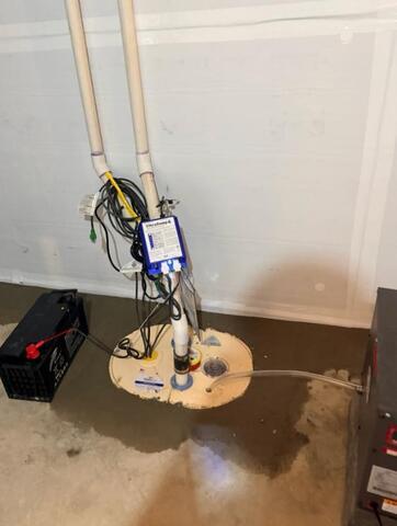 Fixing water problem in Clear Spring, MD - After Photo