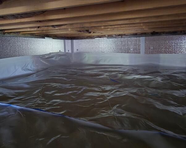 CleanSpace Encapsulation in Vinton, Virginia Crawl Space - After Photo