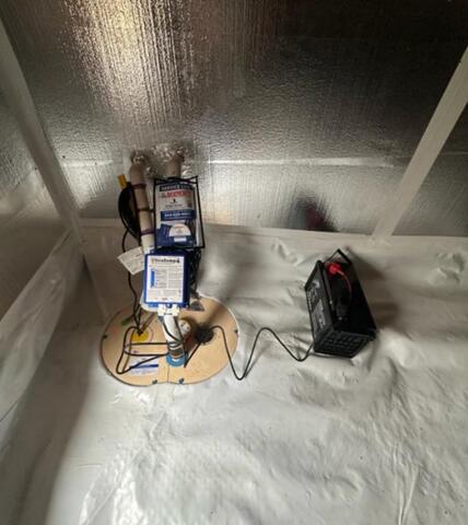 Crawl space encapsulation in Adamstown, MD - After Photo