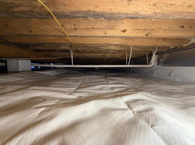 Encapsulating a Big Crawl Space in Troy, Virginia - After Photo