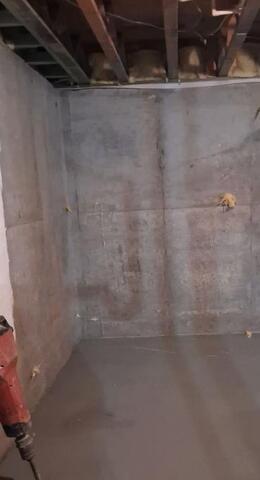 Basement waterproofing in Spotslyvania, VA