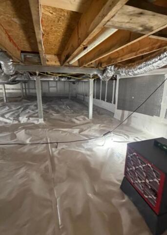 Swanton, VA crawl space repair
