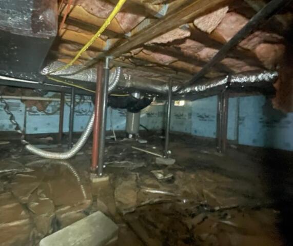 Swanton, VA crawl space repair