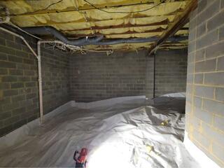 Crawl Space Repair in Howardsville, Virginia