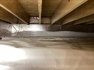 Crawl Space makeover in Jewel Ridge, VA