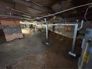 Sagging Floor repair in Richardsville, VA