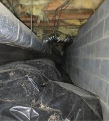 Crawl Space Encapsulation in Lovingston, VA