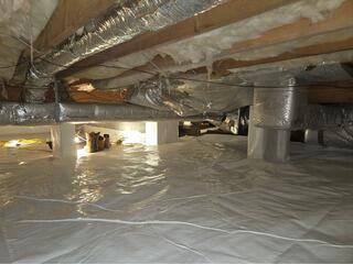 Crawl Space Encapsulation in Iron Gate, Virginia