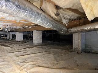 Crawl Space Encapsulation in Iron Gate, Virginia