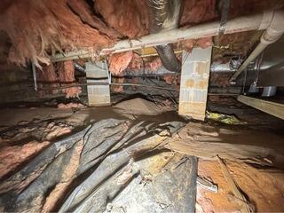 Crawl Space Encapsulation in Middletown, VA