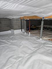 Crawl Space Encapsulation in Linaconing, Maryland