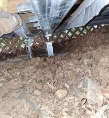 Settlement problems below deck in Alexandria Virginia