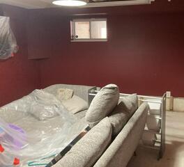 Wet basement repair in Falls Church, Virginia