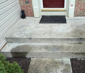 Front porch stoop repair in Boyds, MD