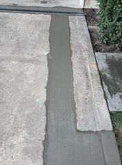 Keeping a garage floor dry in Mc Lean, Virginia