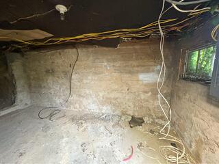 Wall Restoration Project in Huddleston, Virginia