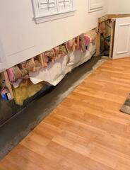 Moldy wall solution in New Market, Maryland
