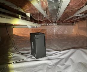 Dehumidifier upgrade in Potomac, MD