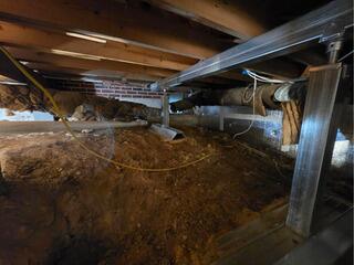 Sagging Floor Repair in Farmville, Virginia