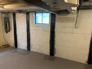 Bowing Walls Repaired by Fortress in Charlottesville, Virginia