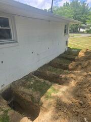 Foundation Repair in Fredericksburg, Virginia