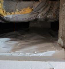 Crawl Space Encapsulation Project in Chatham, Virginia
