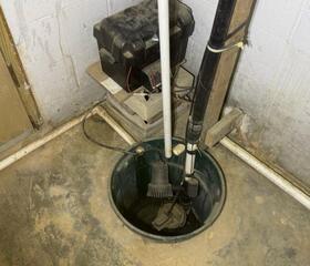 Middlebrook, VA sump pump transformation