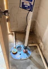 Middlebrook, VA sump pump transformation