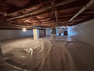 Crawl Space Encapsulation in Bridgewater, Virginia