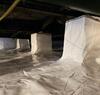 Nasty crawl space repair in McHenry, Maryland
