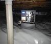 Crawl space transformation in Charlottesville, VA