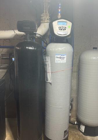 New Iron Filtration System in New Franken, WI