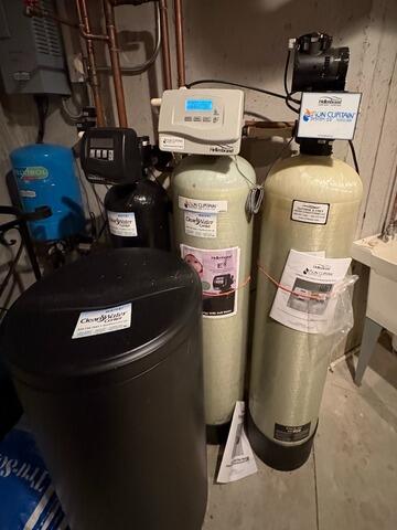 Smart Solution for High Iron and Hard Water in Mequon, WI - Before Photo