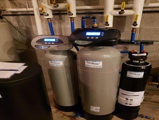 New Water Softener, Iron Filter, and Sediment Filter Installed in Mequon, WI
