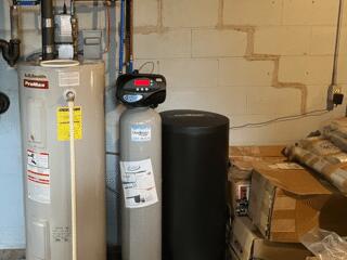 New Water Softener- Springwater, WI