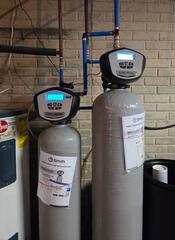 Before & After Water Treatment Upgrade in Pickett, Wisconsin
