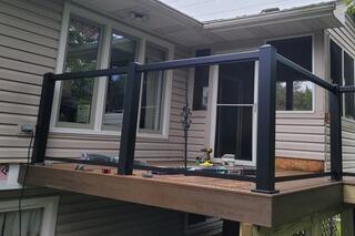 DuraLife Composite Decking Before and After
