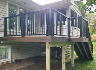 DuraLife Composite Decking Before and After